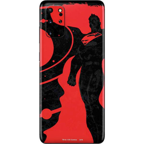 DC Comics Superman Silhouette Flying Galaxy S20 Plus Skin